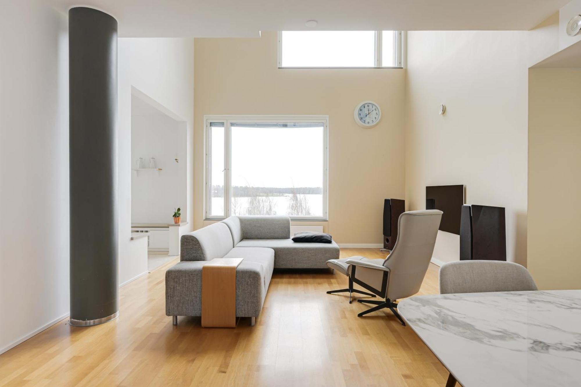 Huoneisto A Beautiful Penthouse With Sauna And Sea View 176M2 *